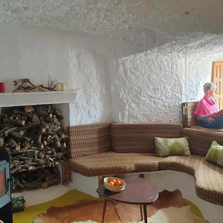 Creatively Designed Cavehouse With Jacuzzi Villa Gorafe Exterior photo