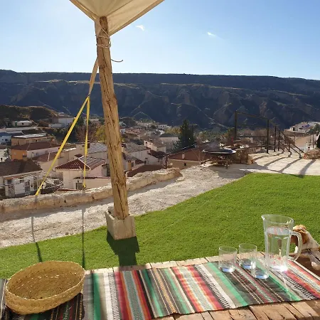 Creatively Designed Cavehouse With Jacuzzi Villa Gorafe Exterior photo