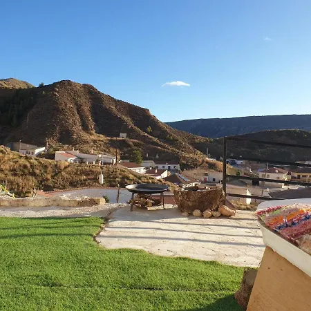 Creatively Designed Cavehouse With Jacuzzi Villa Gorafe Exterior photo