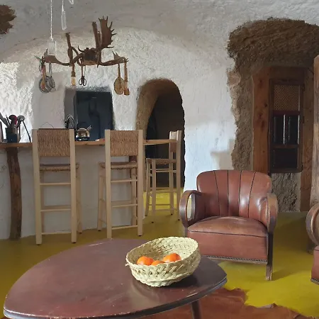 Creatively Designed Cavehouse With Jacuzzi Villa Gorafe Exterior photo